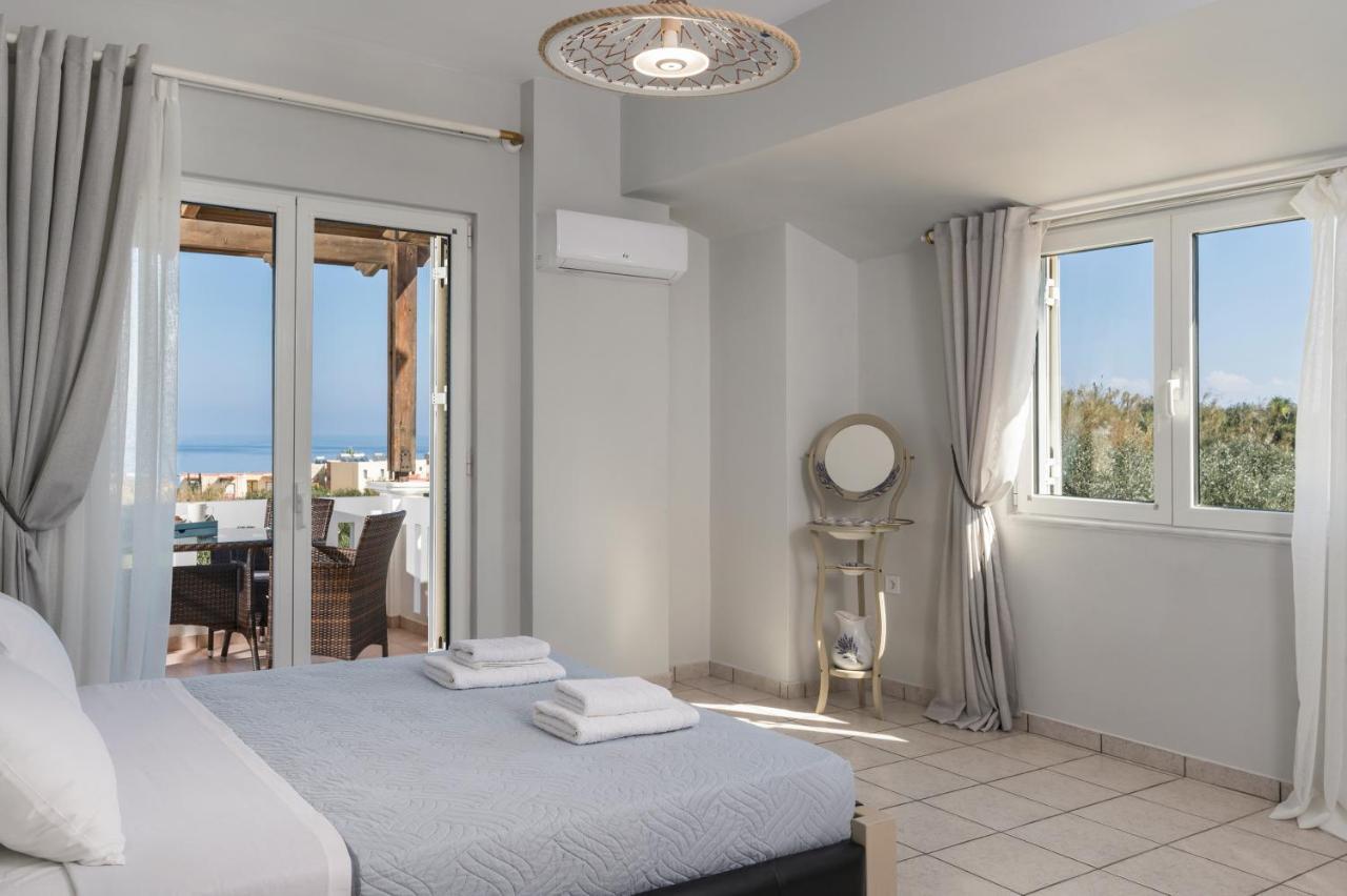 Casa De Philippe With Unique Seaview 2' From Beach Agia  Exteriör bild