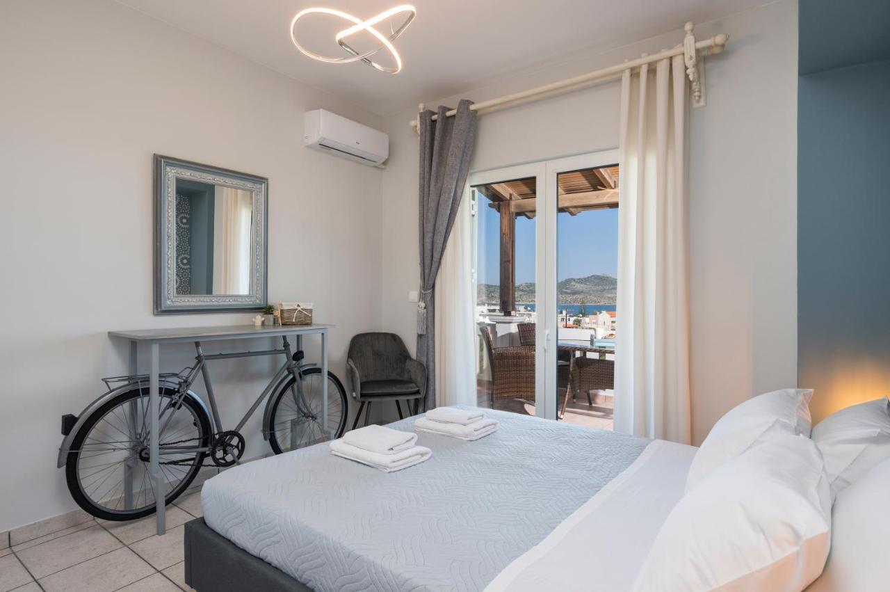 Casa De Philippe With Unique Seaview 2' From Beach Agia  Exteriör bild
