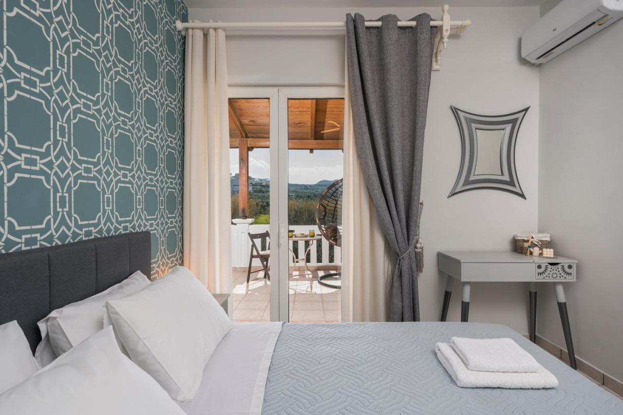 Casa De Philippe With Unique Seaview 2' From Beach Agia  Exteriör bild