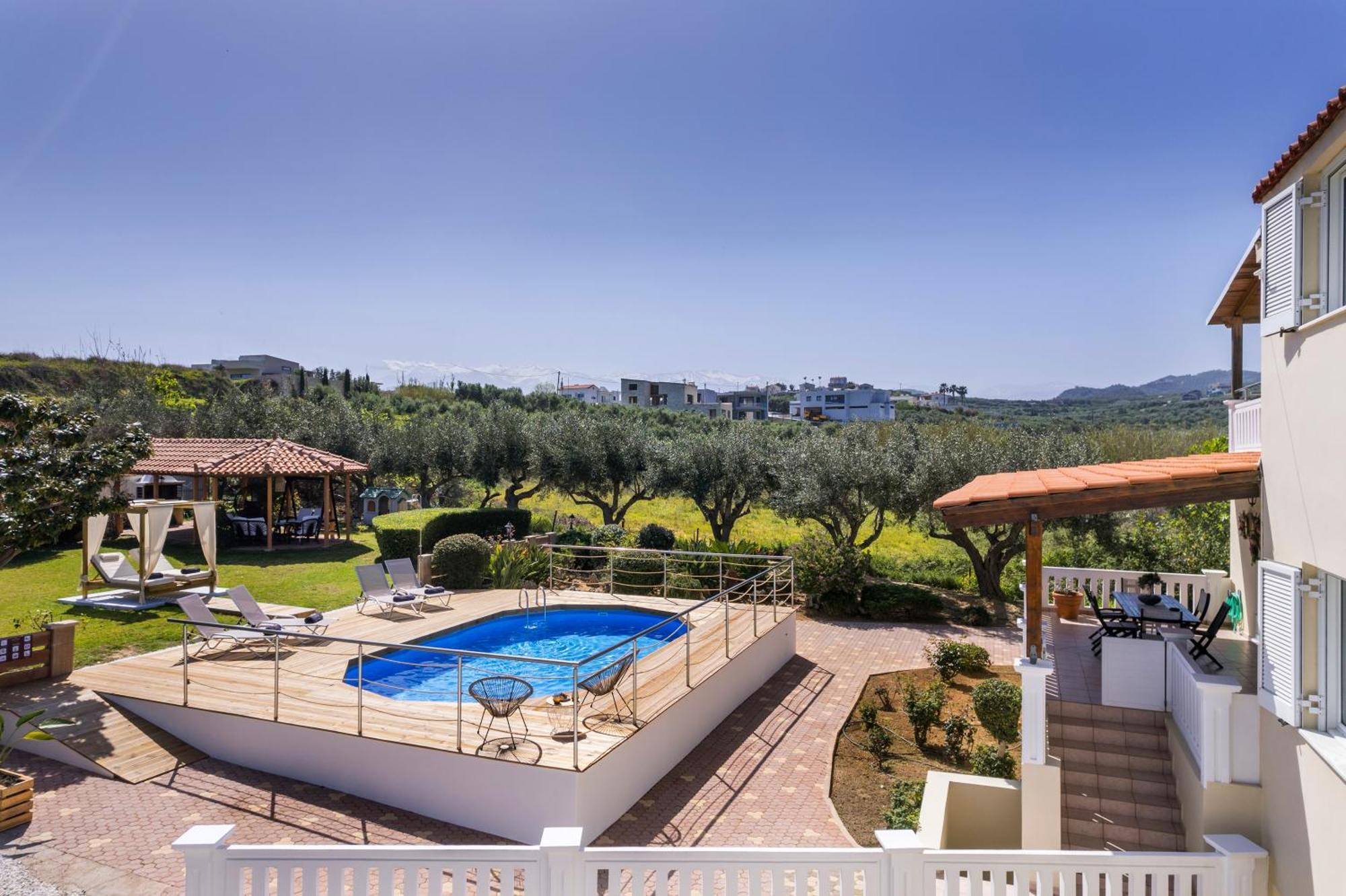Casa De Philippe With Unique Seaview 2' From Beach Agia  Exteriör bild